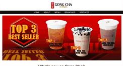 Desktop Screenshot of gongcha.ph